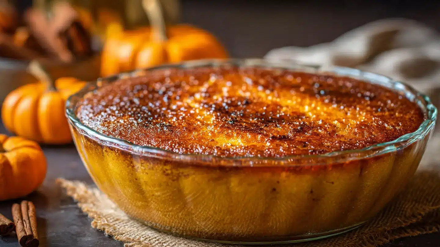 Baked Pumpkin Pudding