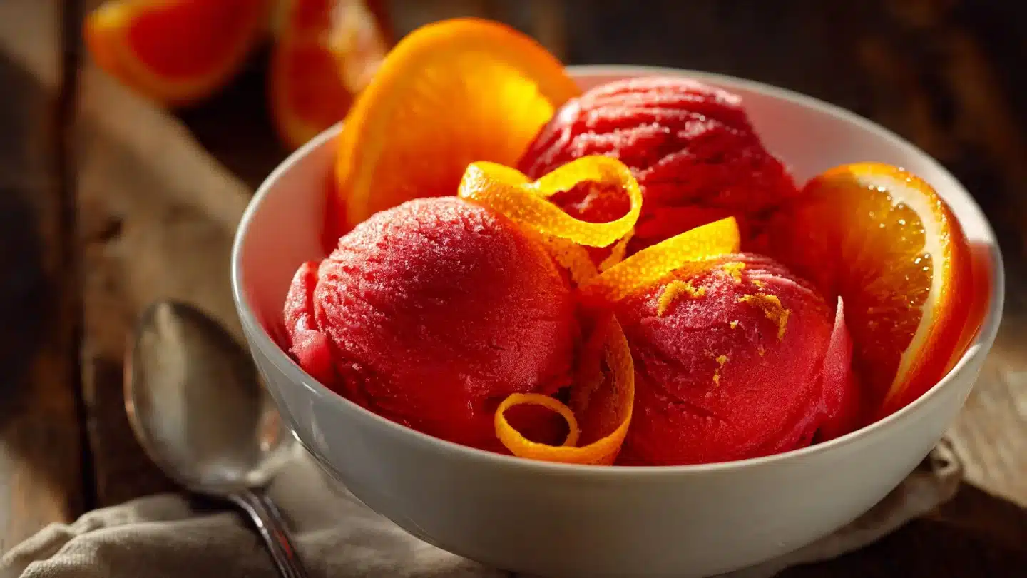 Blood Orange Sorbet
