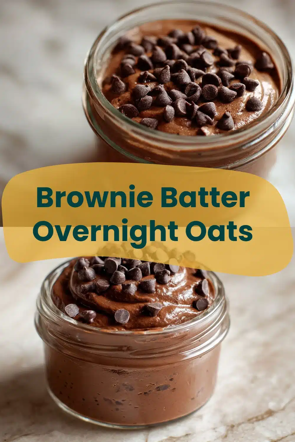 Brownie Batter Overnight Oats