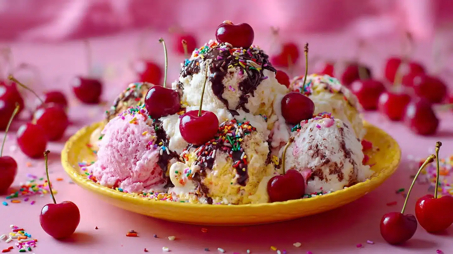 Nostalgic Childhood Banana Split : Classic, Simple & Totally Worth It