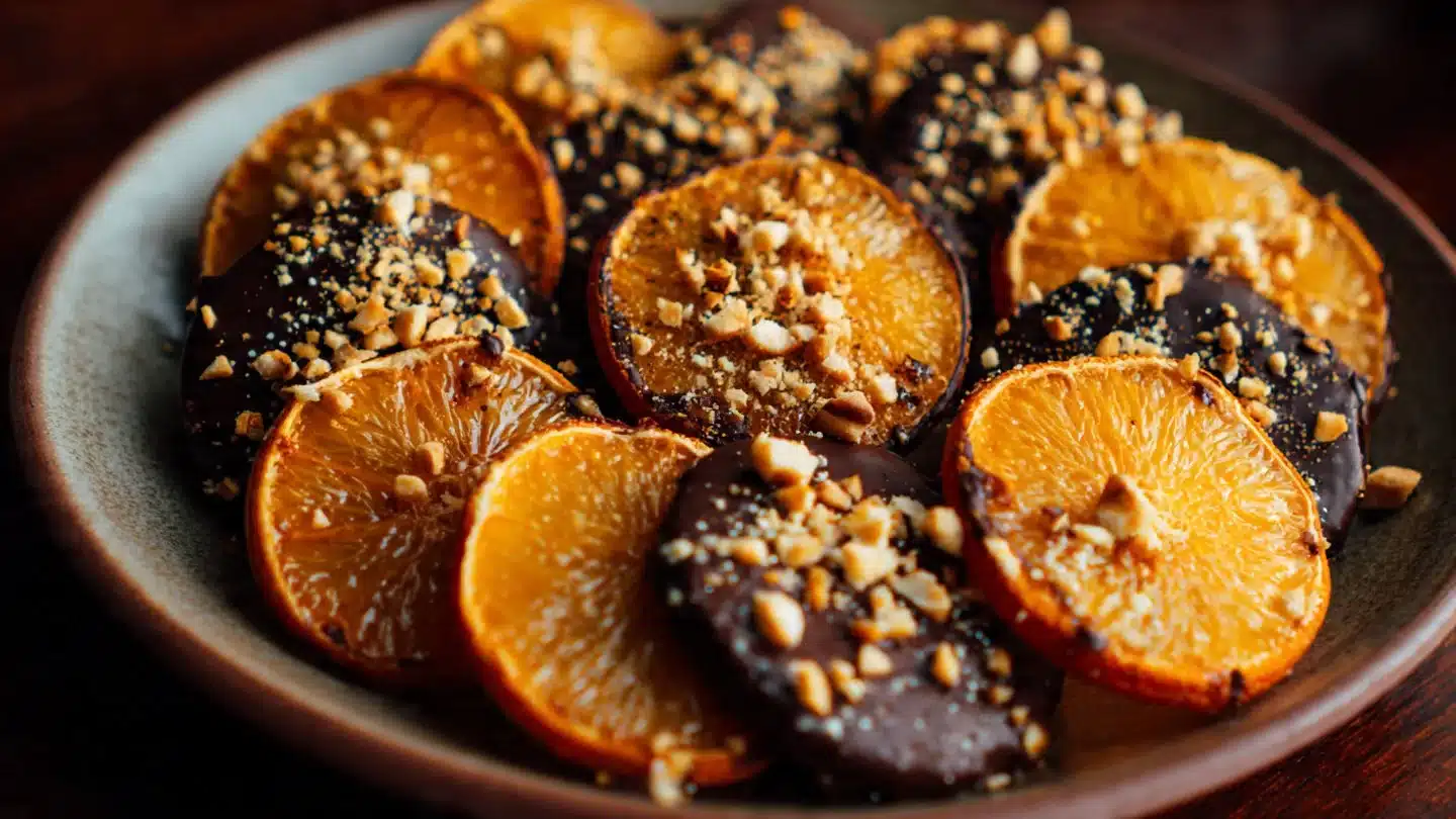 Chocolate-Dipped Oranges