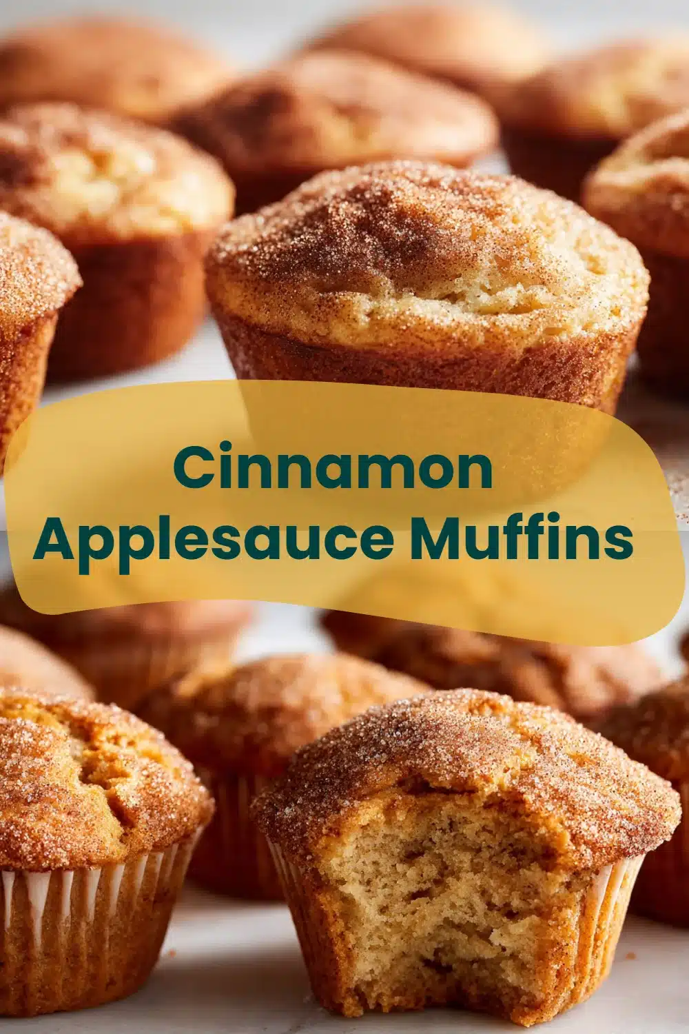 Cinnamon Applesauce Muffins