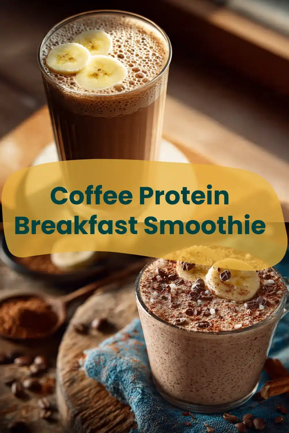 Coffee Protein Breakfast Smoothie