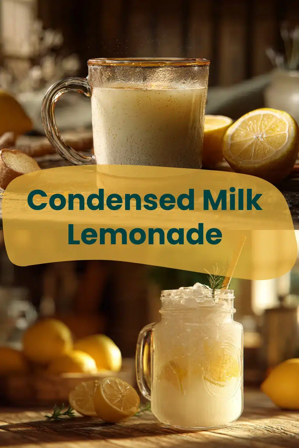 Condensed Milk Lemonade
