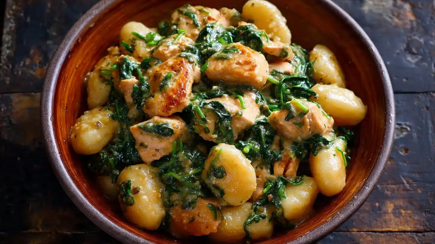 Creamy Chicken Gnocchi