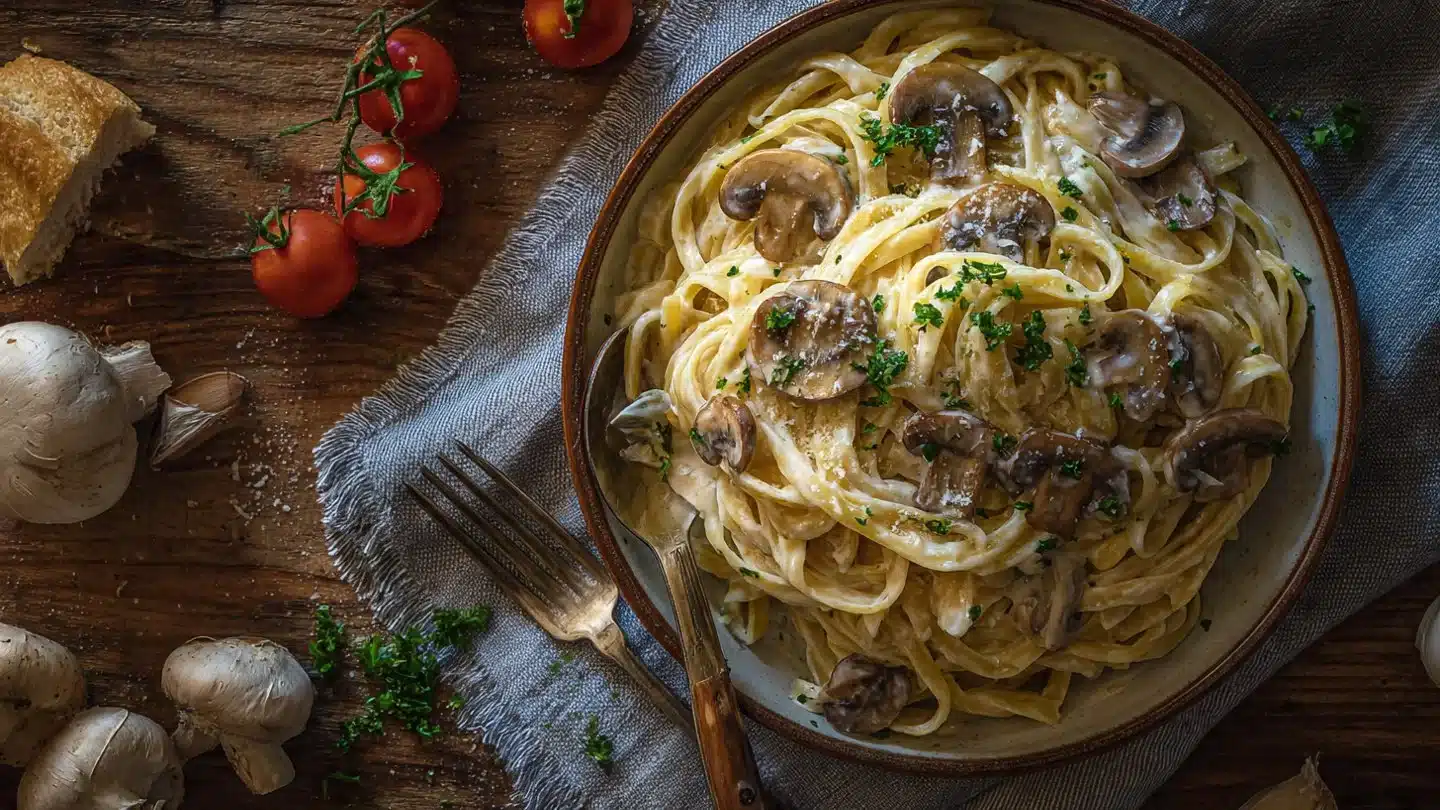 Creamy Mushroom Pasta