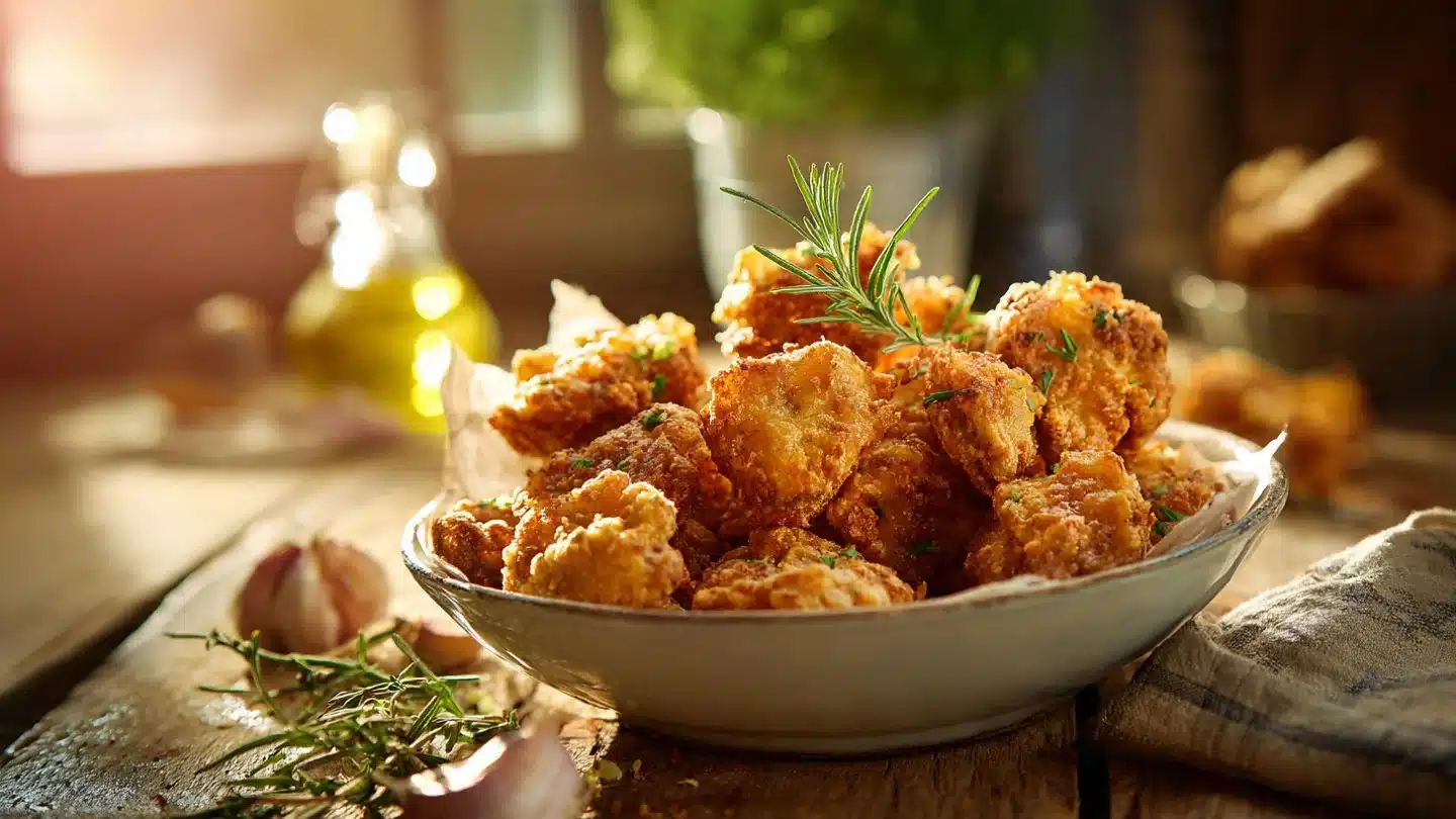 Crispy Fried Mushrooms