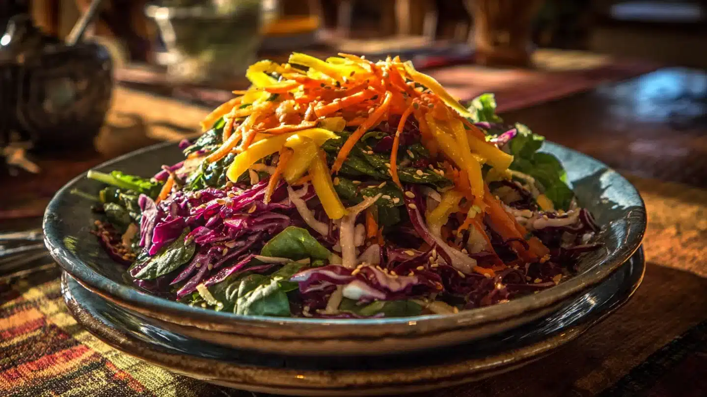 Crunchy Asian Cabbage Slaw with Irresistible Sesame Dressing: Your New Favorite Sidekick