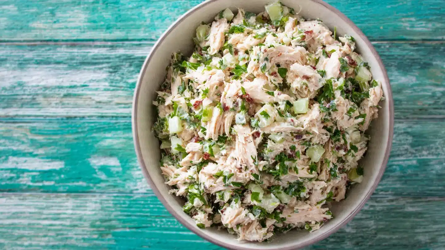 Cucumber Dill Rotisserie Chicken Salad
