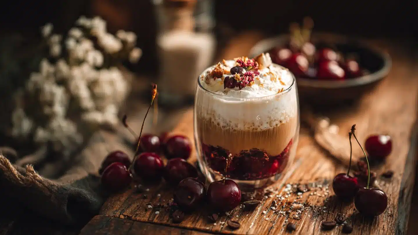 Delicious Cherry Vanilla Tea Latte Recipe for Cozy Moments