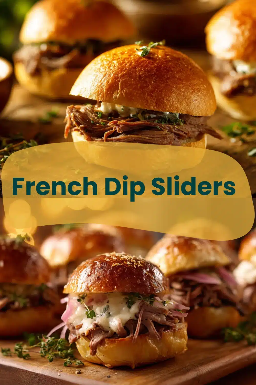 French Dip Sliders