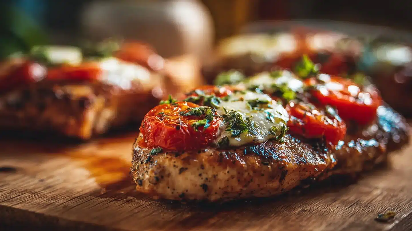 Grilled Chicken Caprese