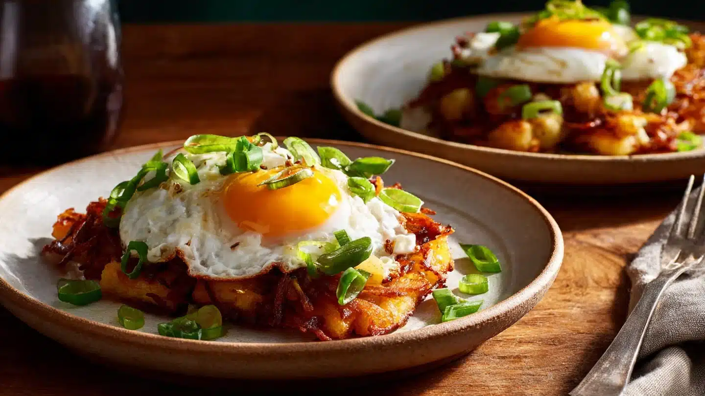 Hash Brown Crust Breakfast Pizza