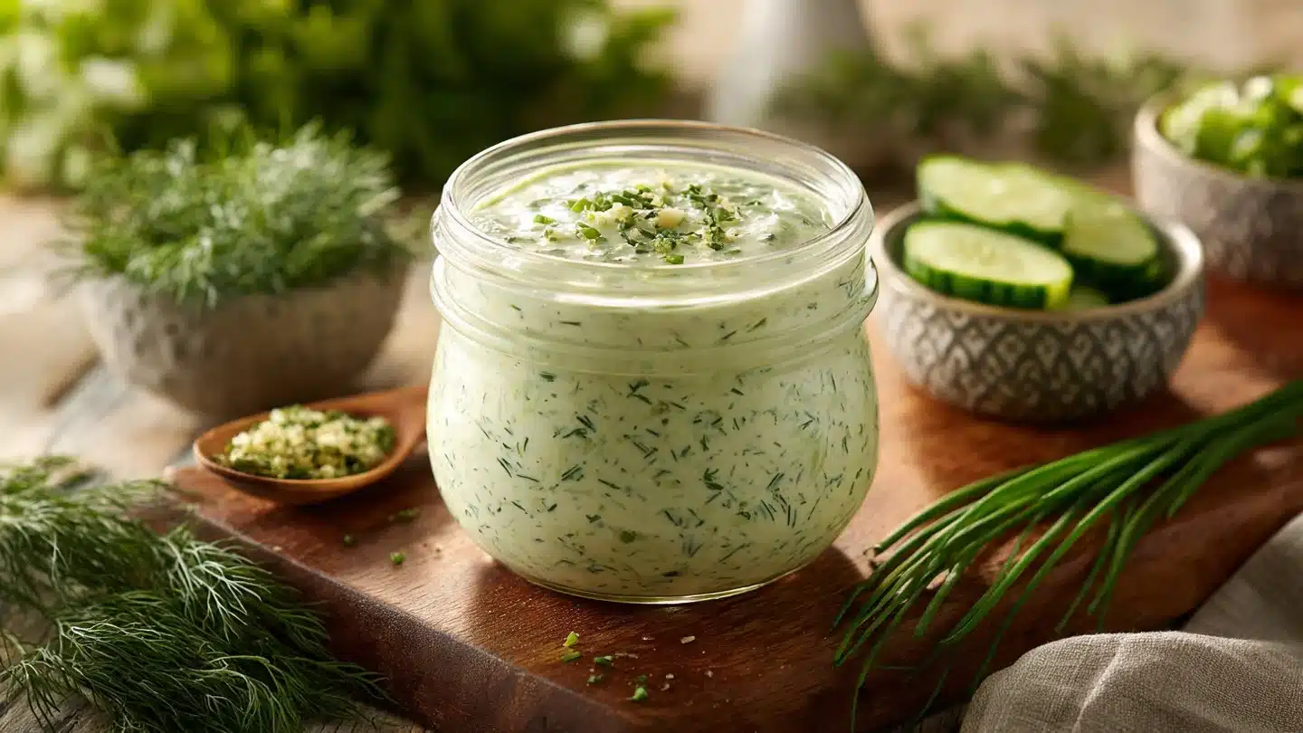 Healthy Dill Pickle Cottage Cheese Ranch Dip That Will Change Your Snack Game