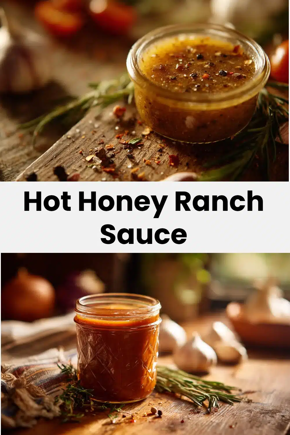 Hot Honey Ranch Sauce