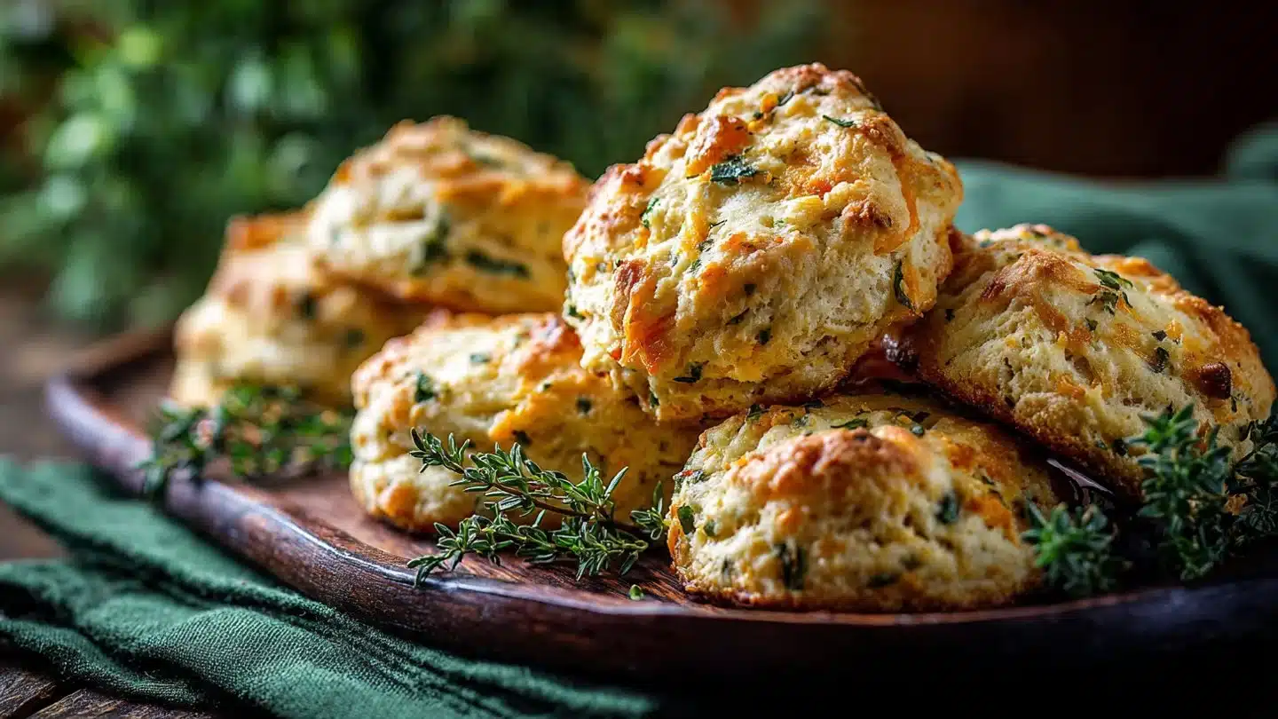 Bake-Up Bliss: Irish Cheddar and Stout Biscuits