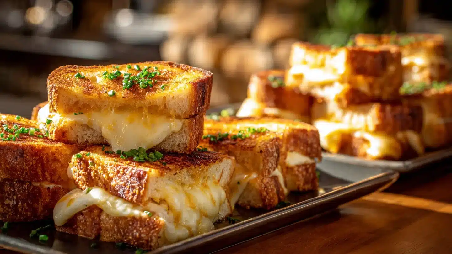 Mini Grilled Cheese Hawaiian Rolls