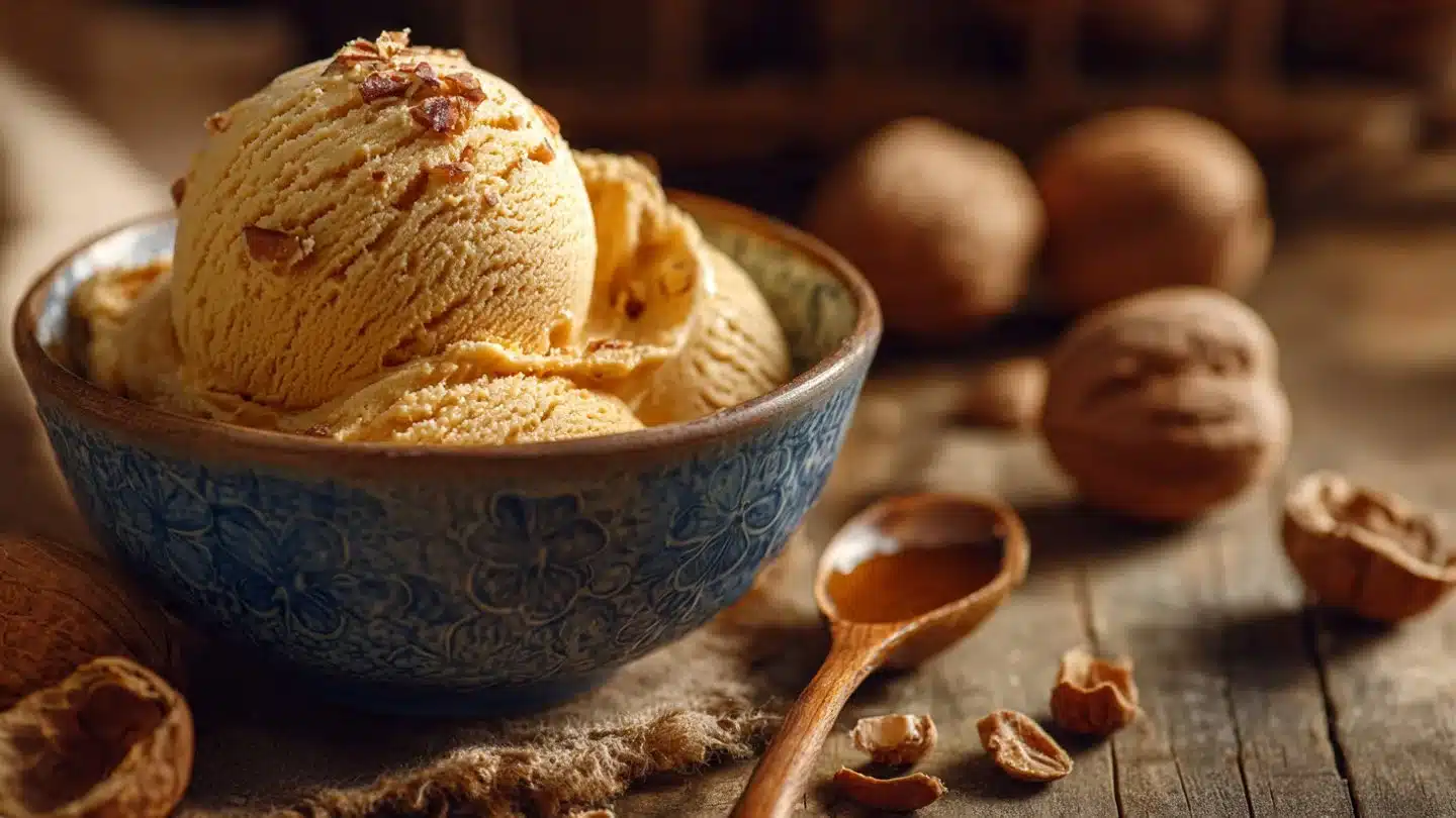 Nutmeg and Honey Ice Cream