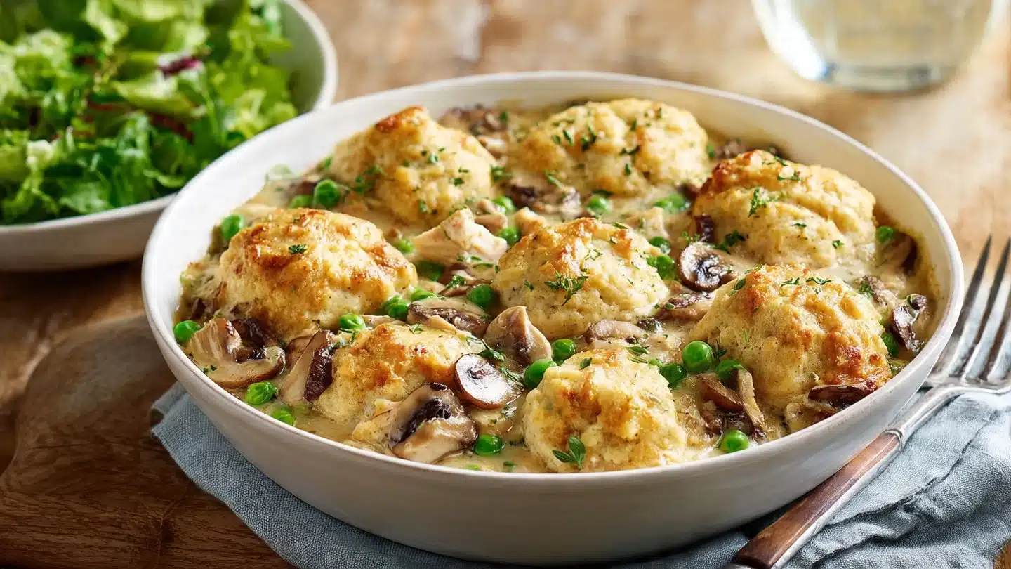 One Pot Gnocchi Chicken Pot Pie