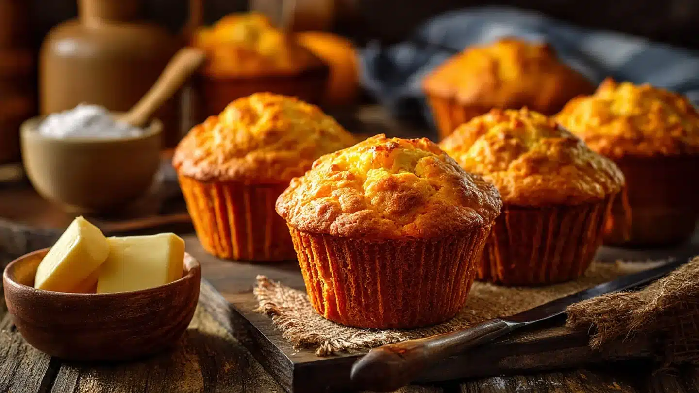 Zesty Orange Vanilla Buttermilk Muffins: A Dreamy Morning Treat! 🍊🧁