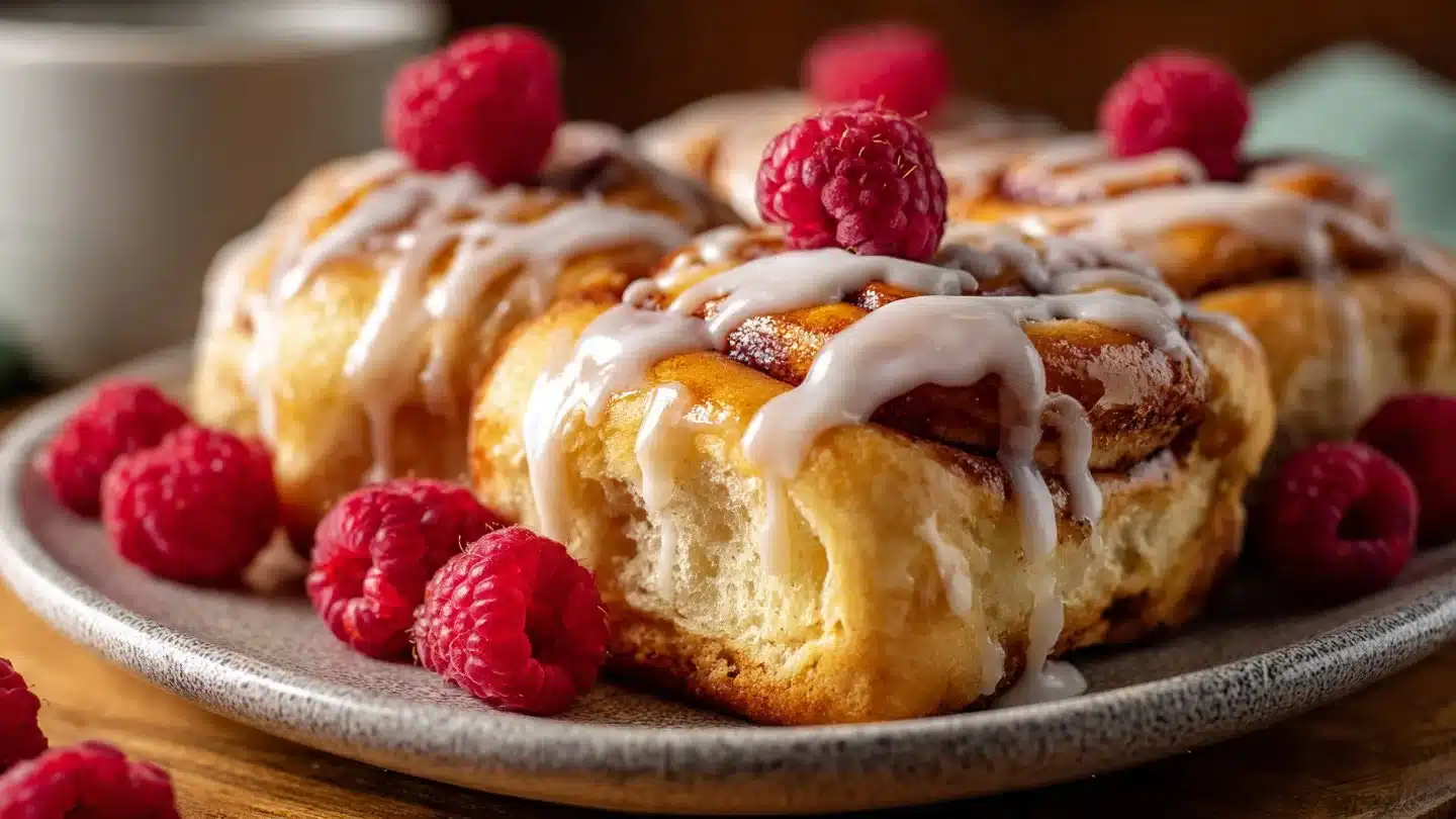The Irresistible Appeal of Raspberry Cinnamon Rolls