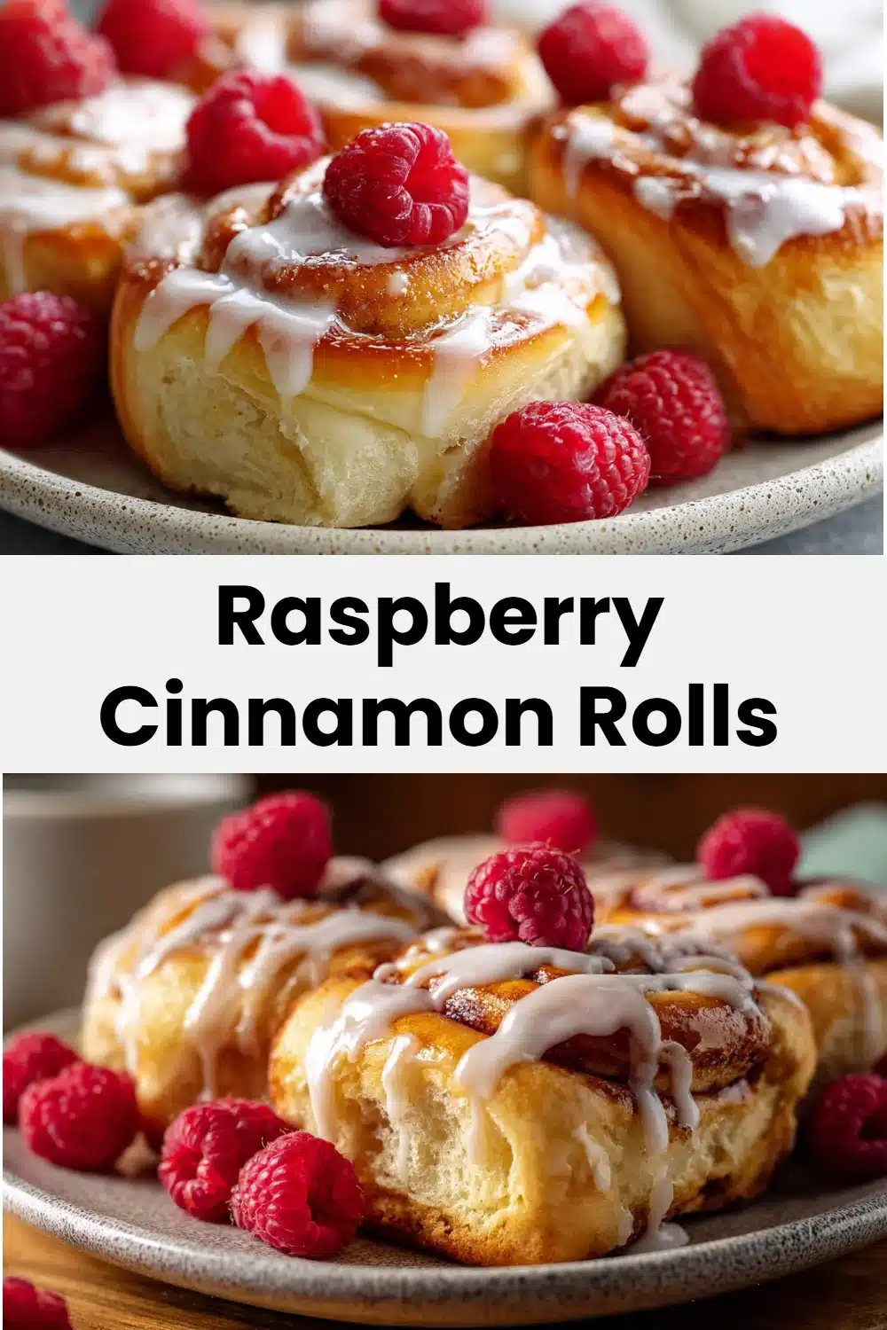 Raspberry Cinnamon Rolls