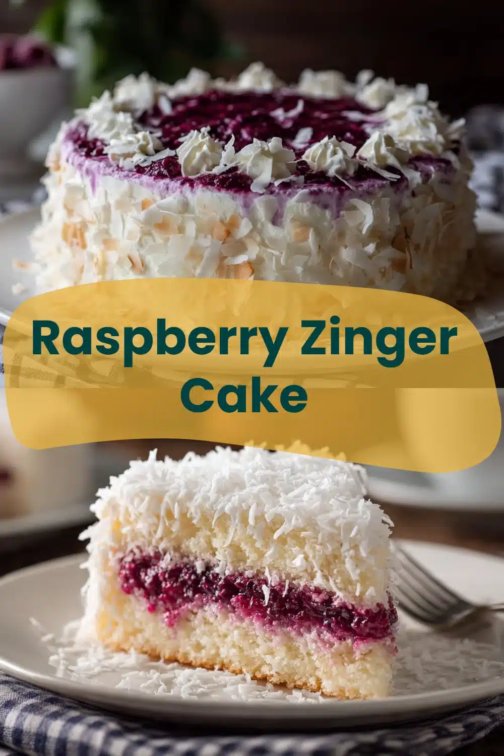 Raspberry Zinger Cake