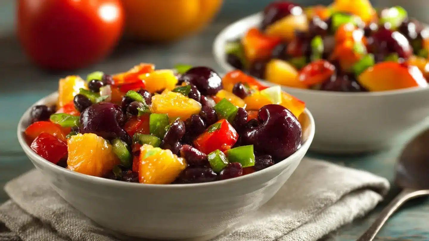Refreshing Peach Cherry Salsa: A Summer Delight in Every Bite!