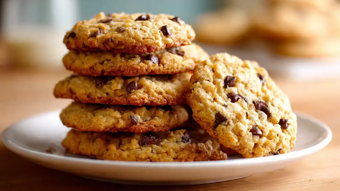 Rice Krispie Chocolate Chip Cookies