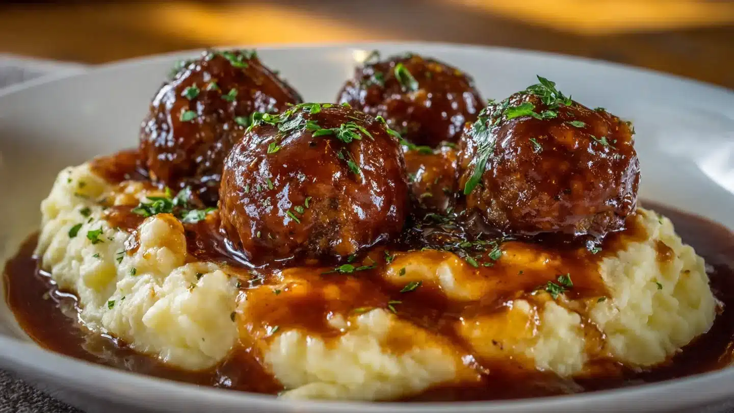 Salisbury Steak Meatballs