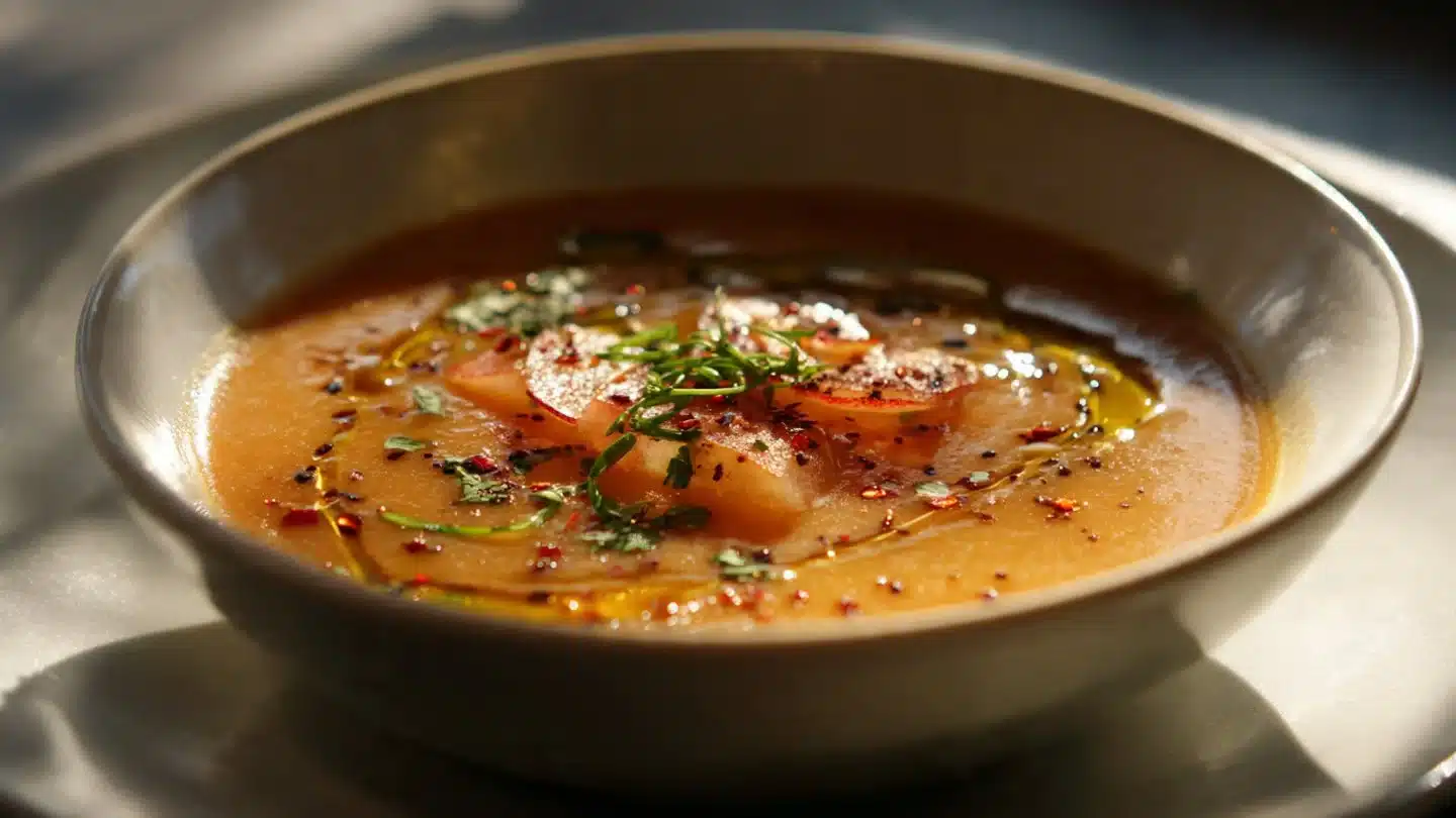 Spicy Apple Soup: The Fall Recipe You Didn’t Know You Needed 🍏🔥