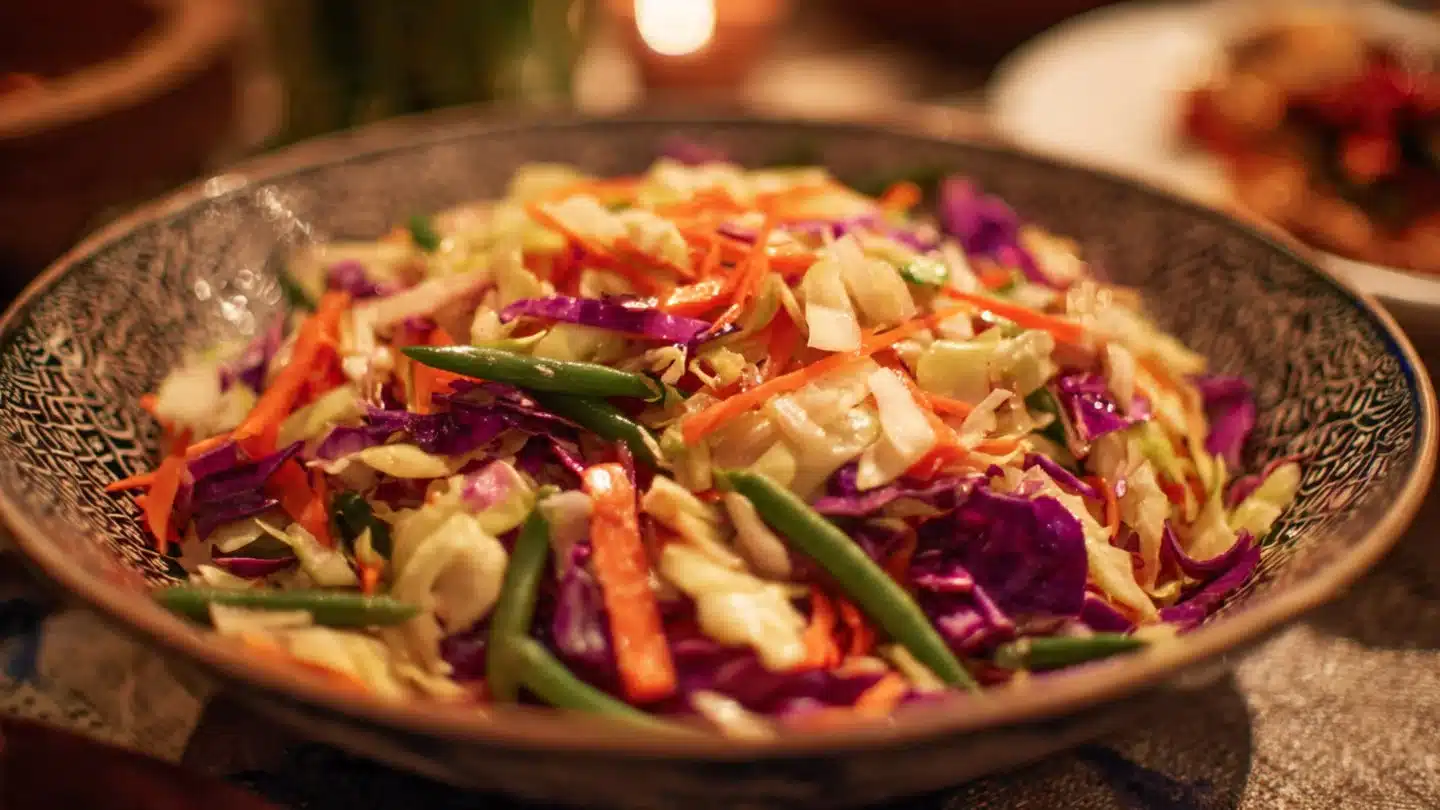 Steamed Cabbage & Carrots : Bright & Tender Side (15 Min)