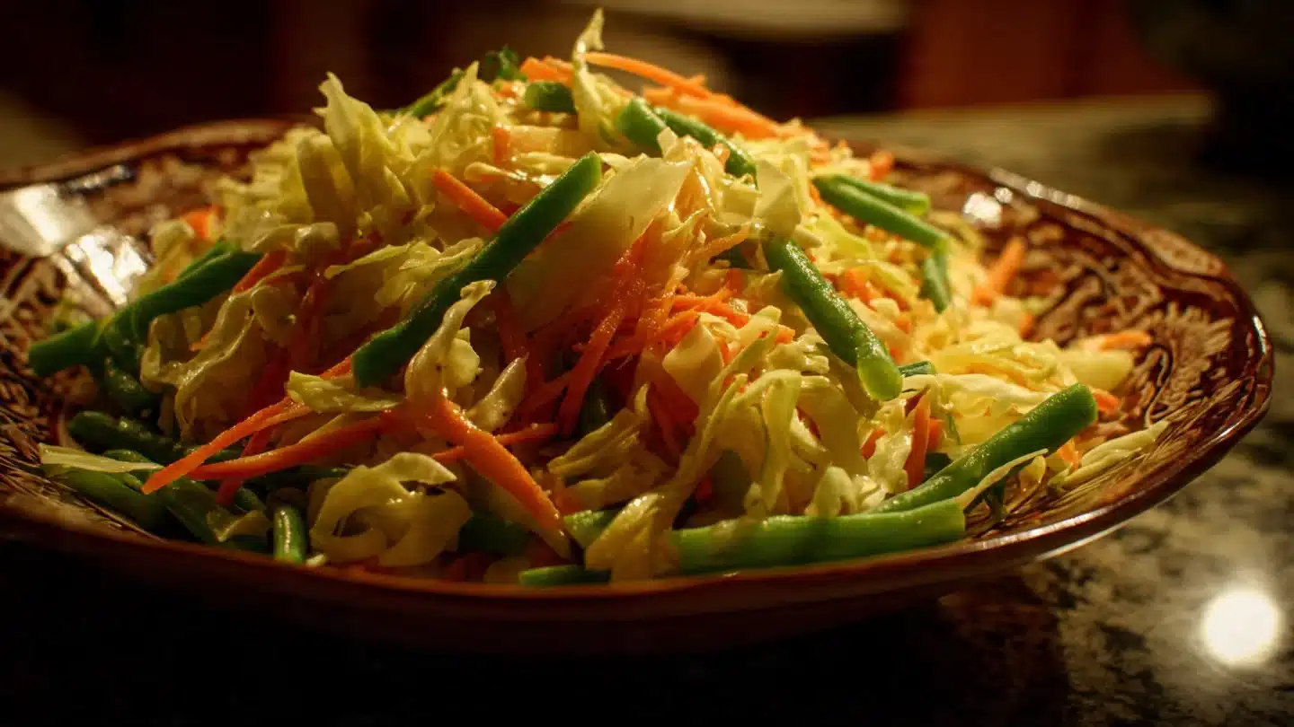 Steamed Cabbage & Carrots