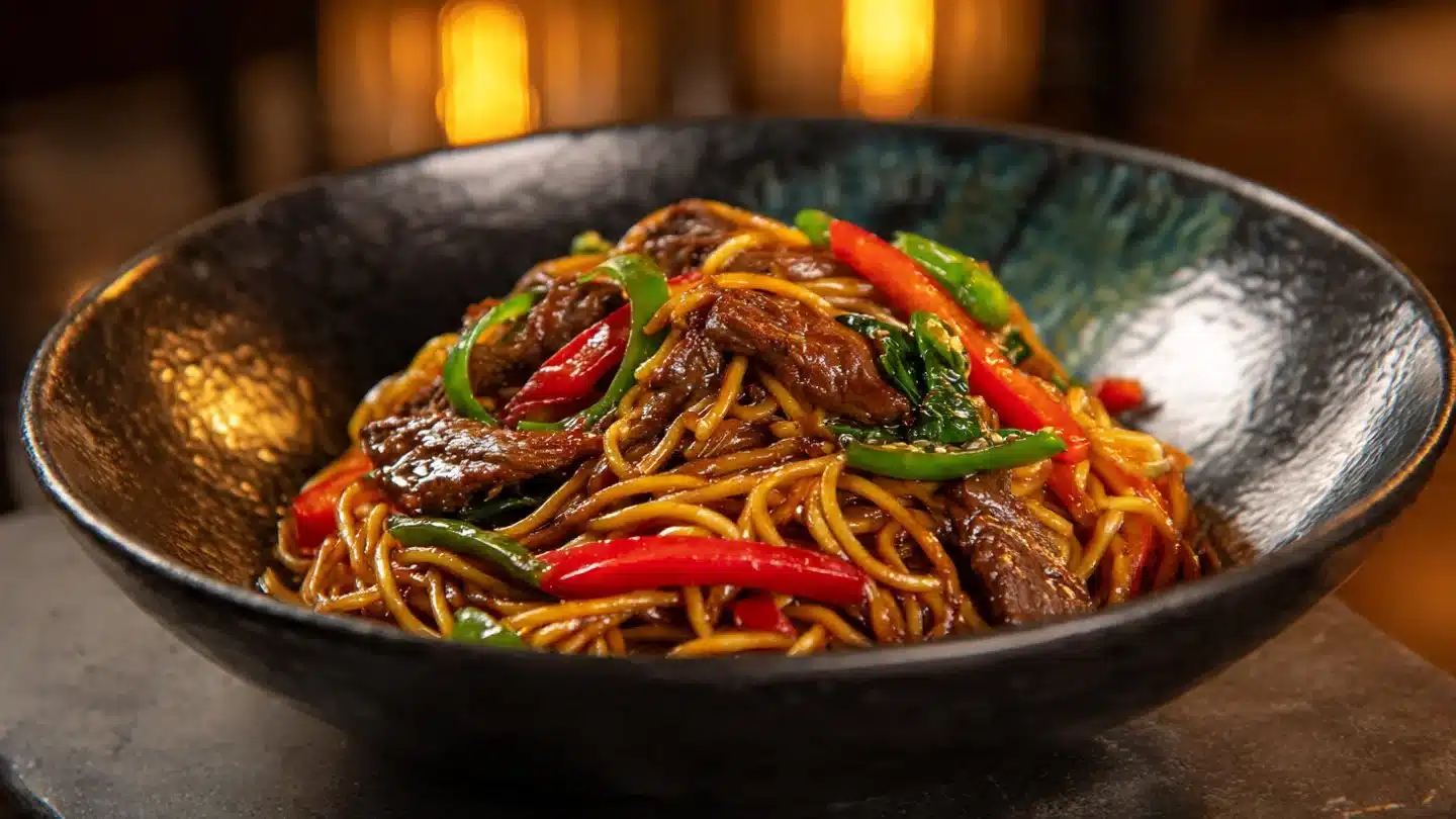 Sticky Beef Noodles: A Flavor Explosion That’ll Have You Coming Back for More!