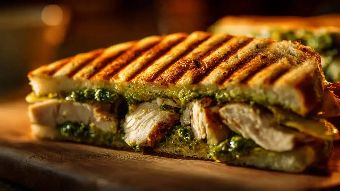 Turkey Basil Pesto Panini Recipe