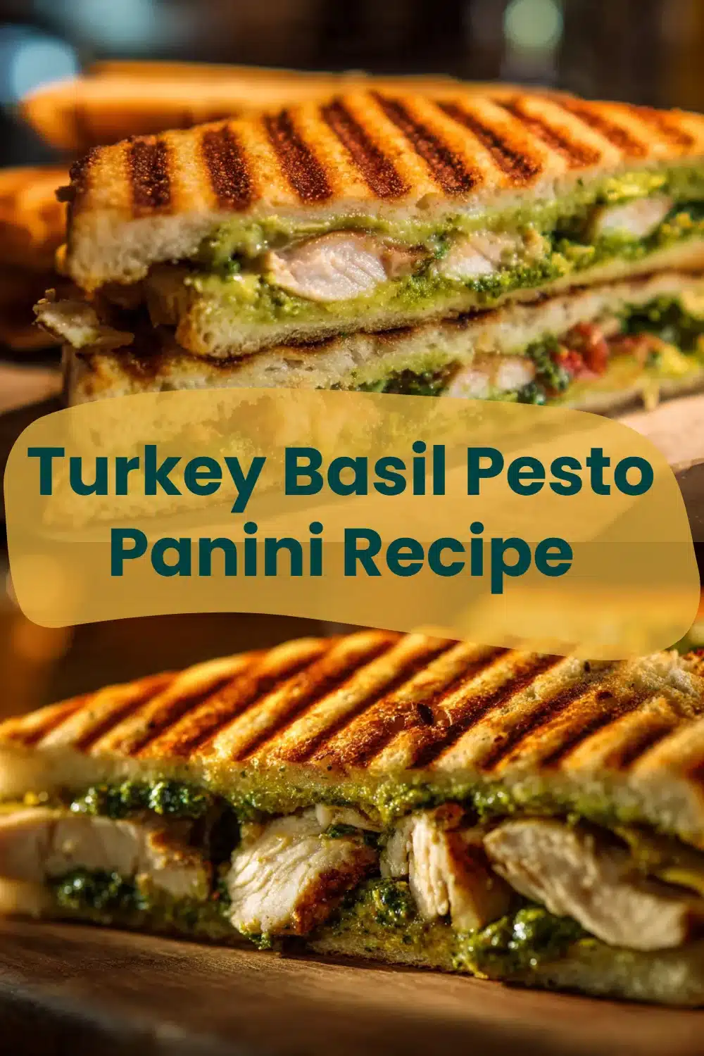 Turkey Basil Pesto Panini Recipe