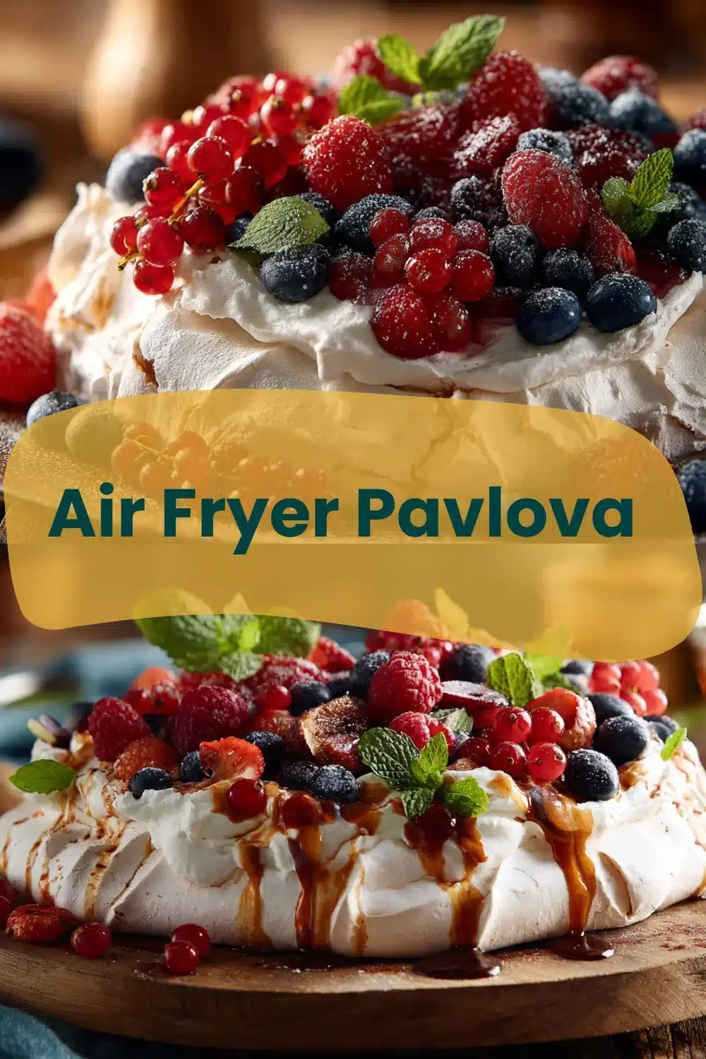 Air Fryer Pavlova