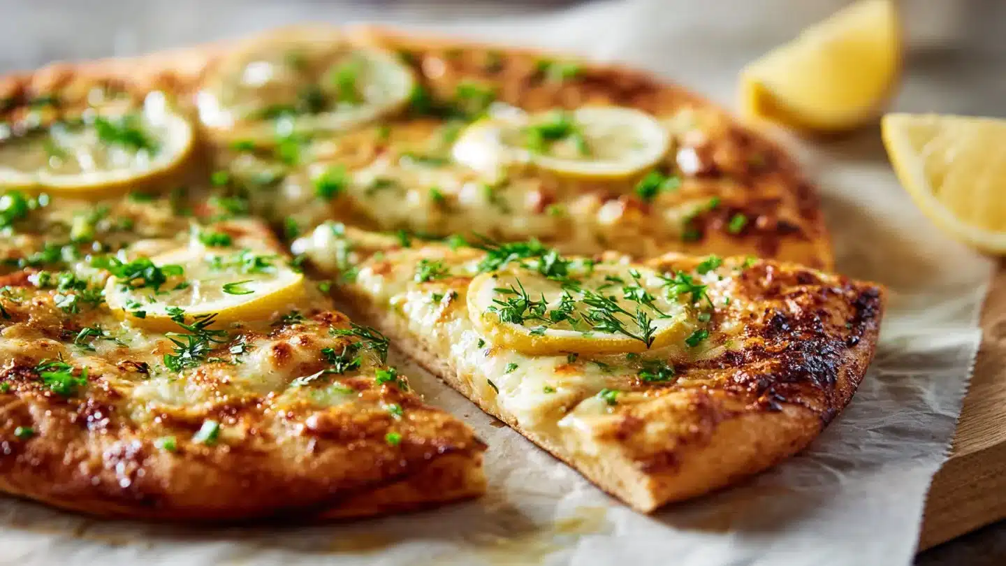Bright & Zesty Lemon Pizza