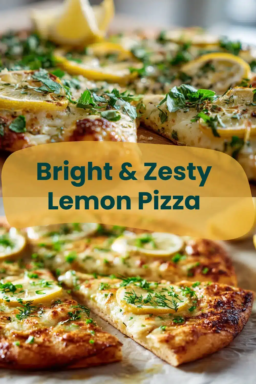 Bright & Zesty Lemon Pizza