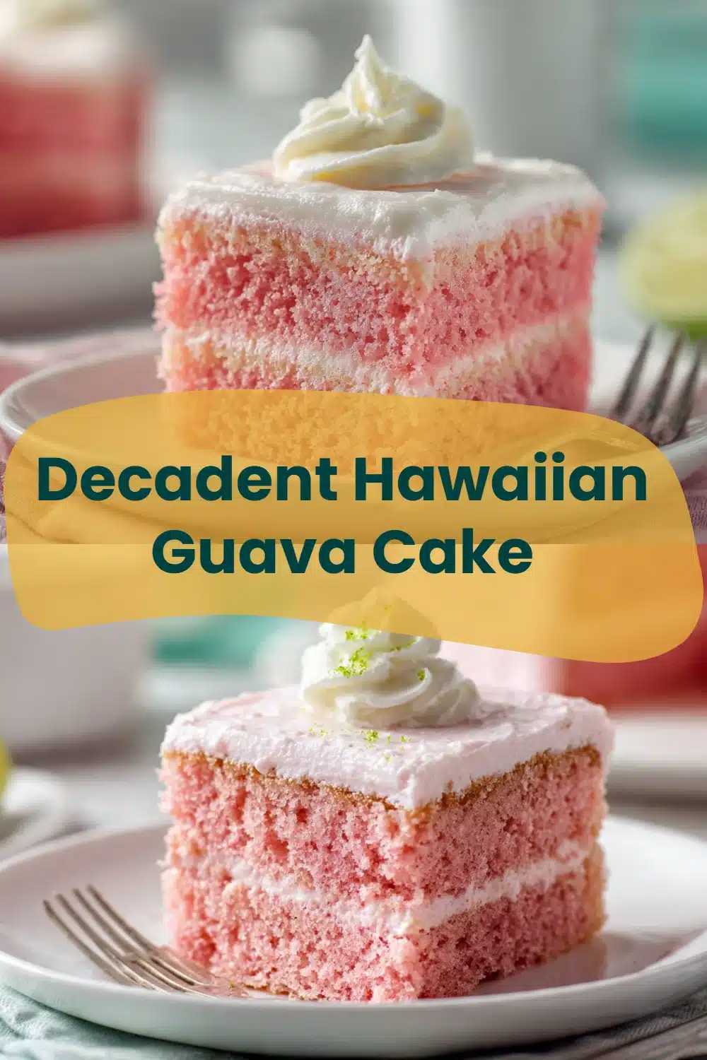 Decadent Hawaiian Guava Cake