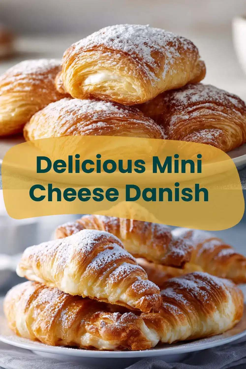 Delicious Mini Cheese Danish