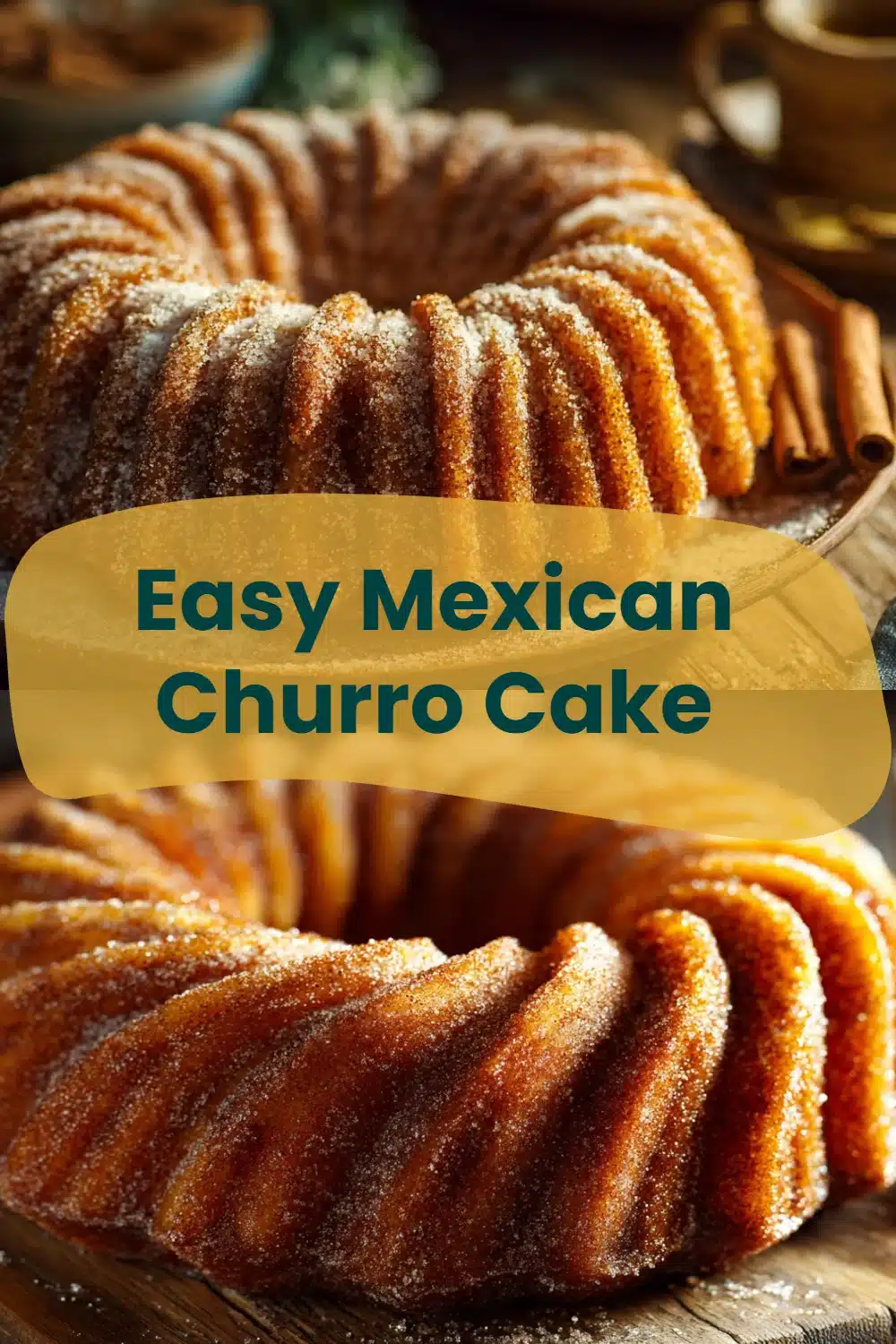 Easy Mexican Churro Cake