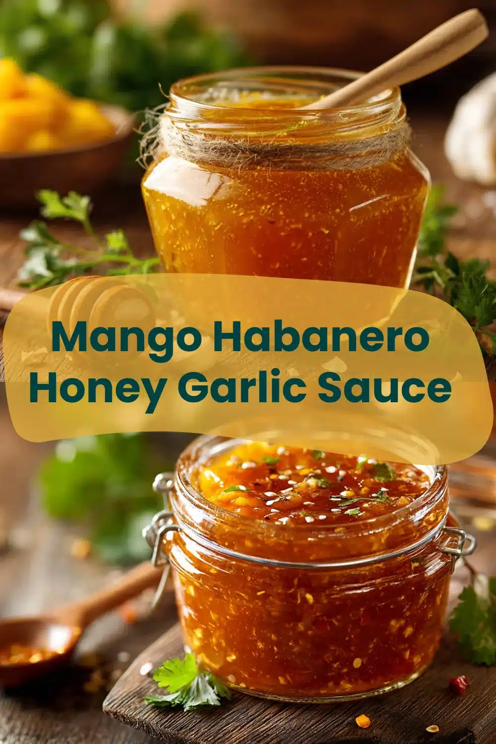 Mango Habanero Honey Garlic Sauce