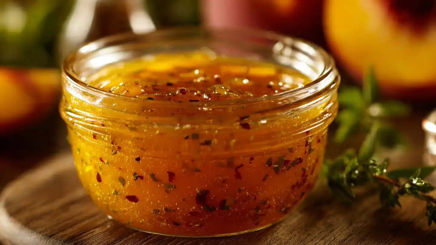 Peachy Keen Honey Dijon Balsamic Vinaigrette