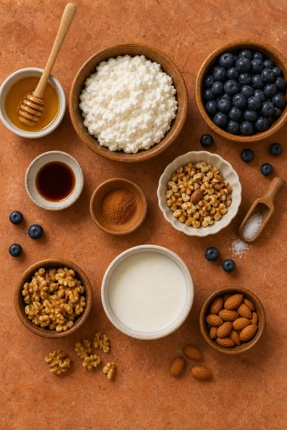 Baked Blueberry Cottage Cheese Breakfast Bowl: Quick Recipe