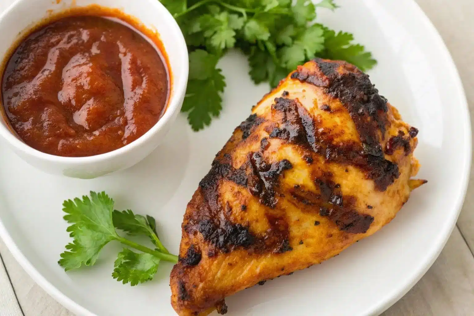 Chipotle Peach Barbecue Grillin’ Sauce: Glaze for Grilling