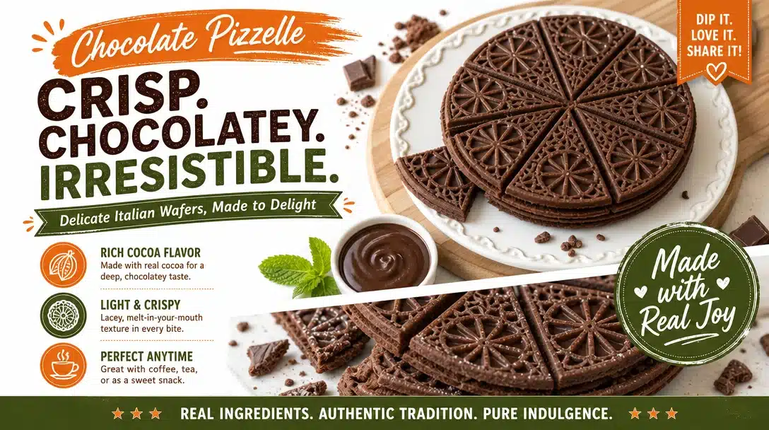 Chocolate Pizzelle