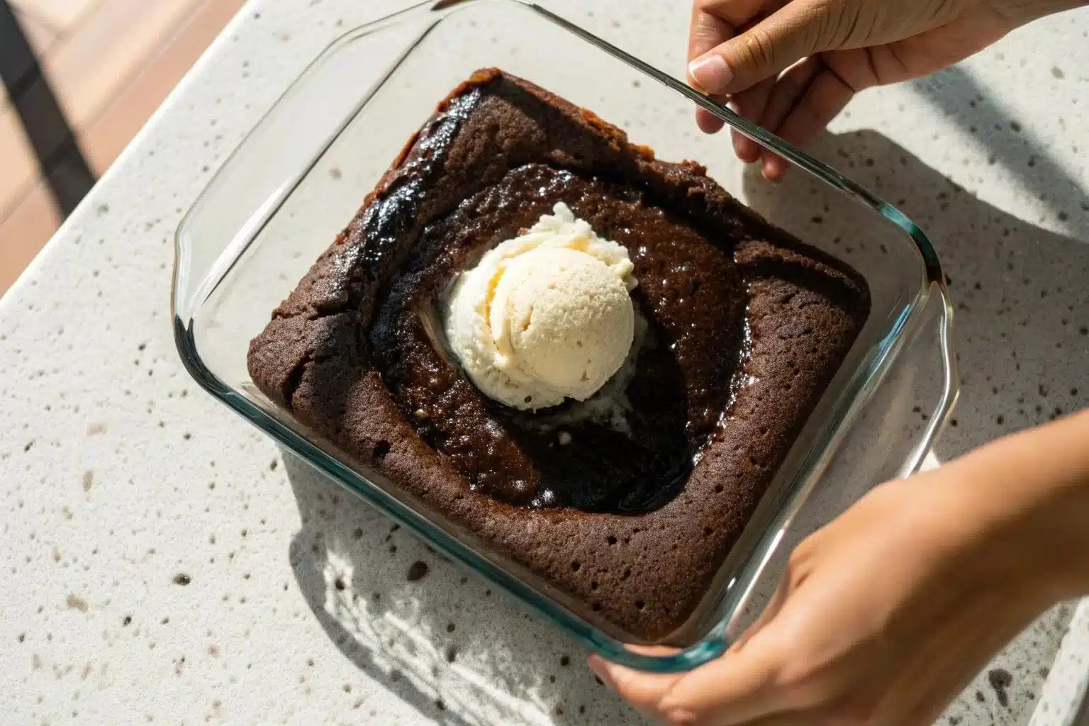 Cottage Cheese Lava Cake Easy Recipe