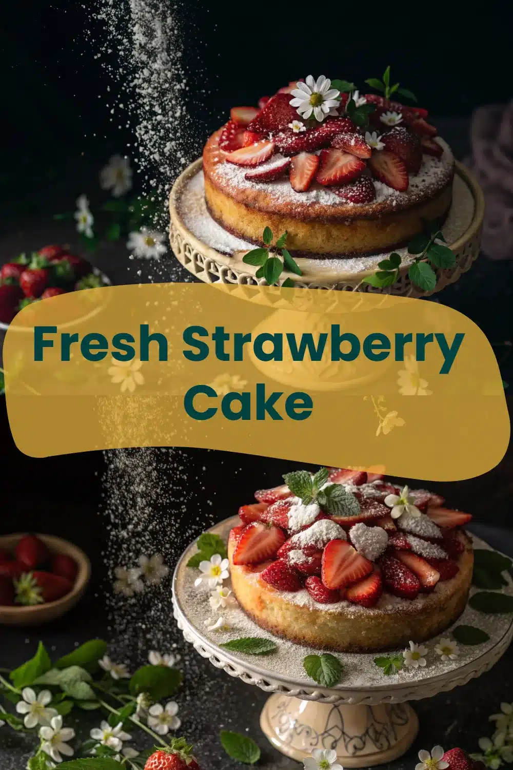 Fresh Strawberry Cake