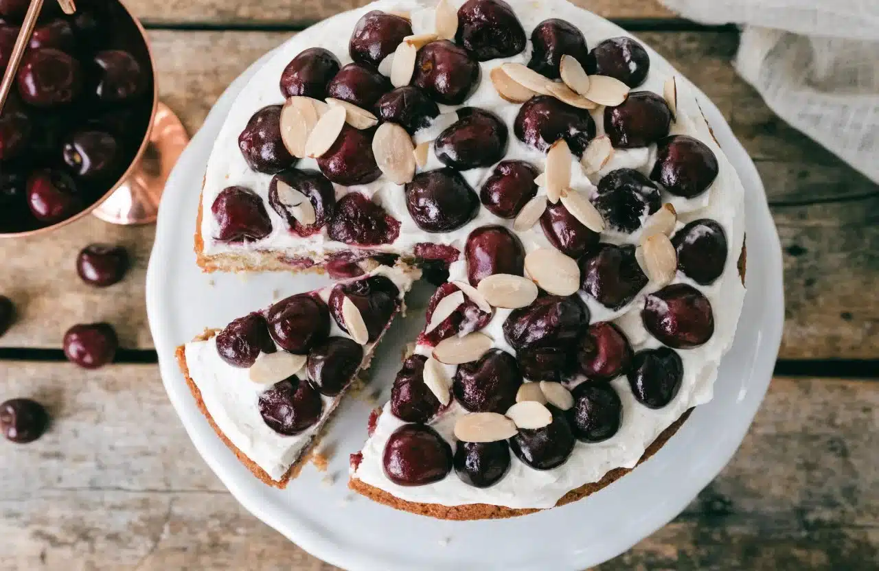 Honey Cherry Cake Recipe
